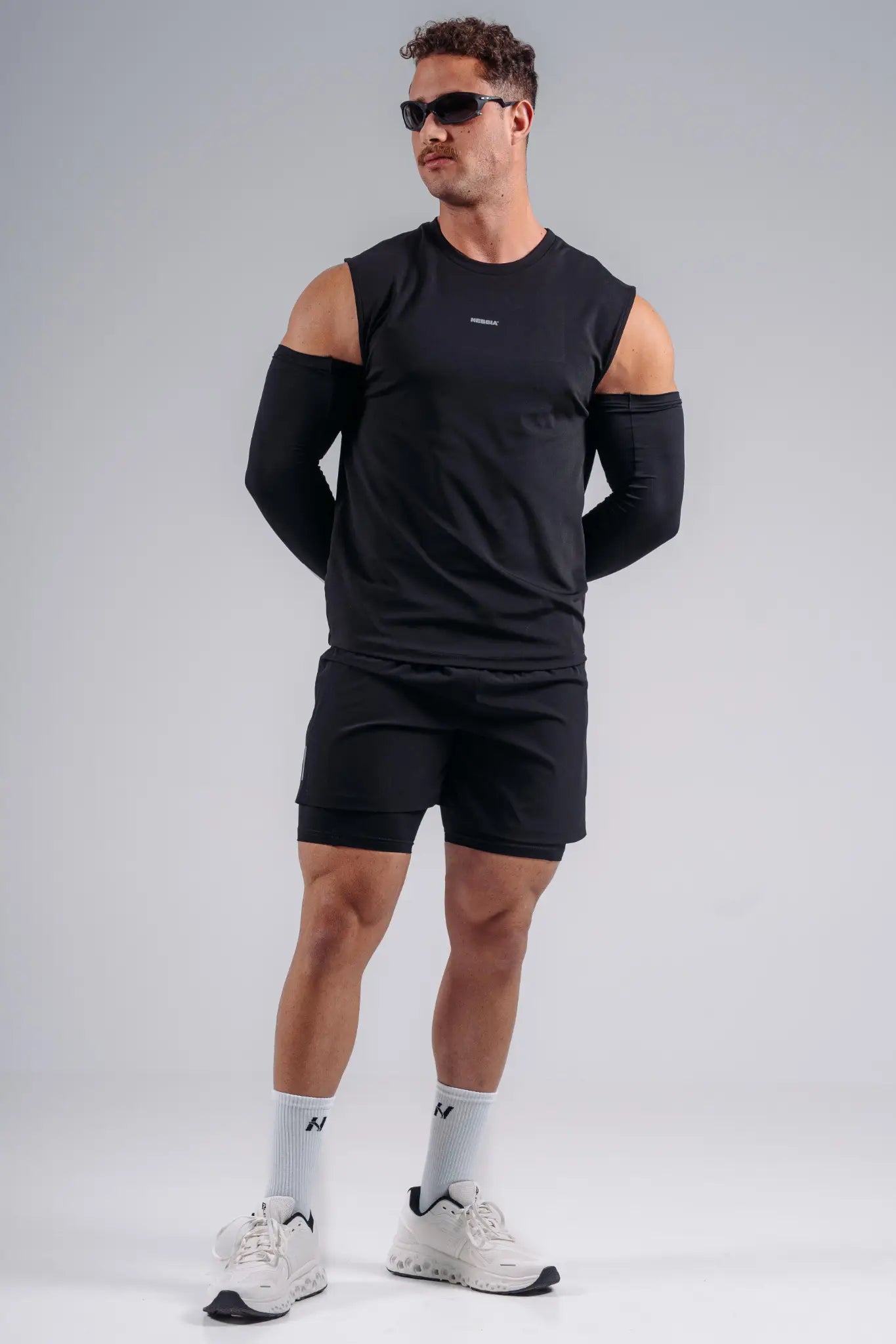 NEBBIA 874 Black Functional Tank Top | PRIMAL