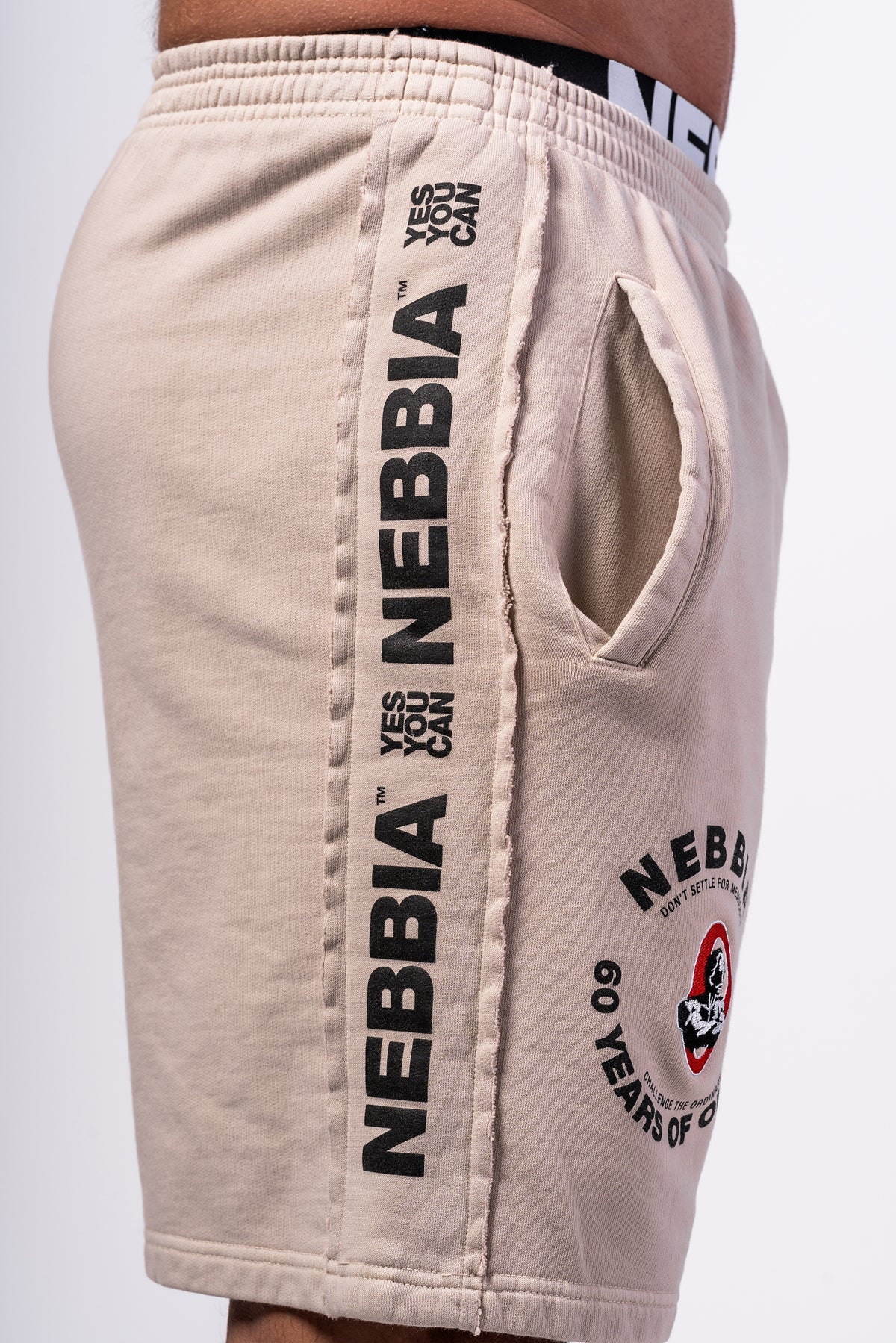 Nebbia Washed Sweat Shorts LEGEND Grey 786 - AlisiiaKholli