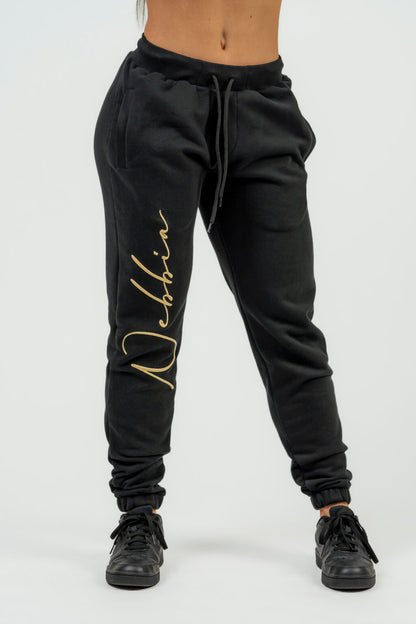 Nebbia Jogger Pants 846 Black – high waist | Nebbia Activewear (6/9)