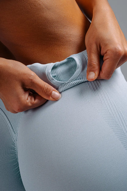 NEBBIA 850 Light Blue High-Waist Extra Push-Up Leggings | PRIMAL
