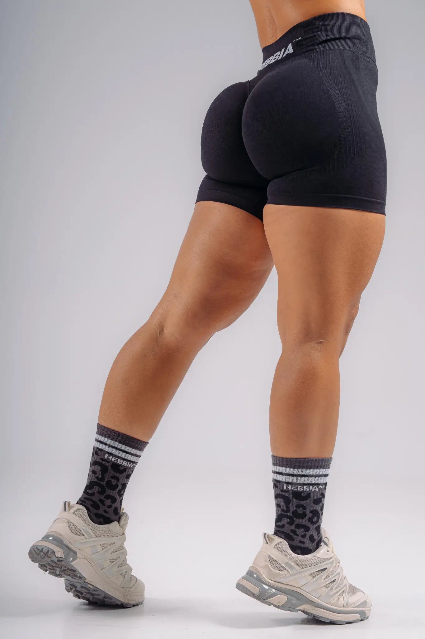 NEBBIA 857 Black Extra Push-Up Shorts | PRIMAL