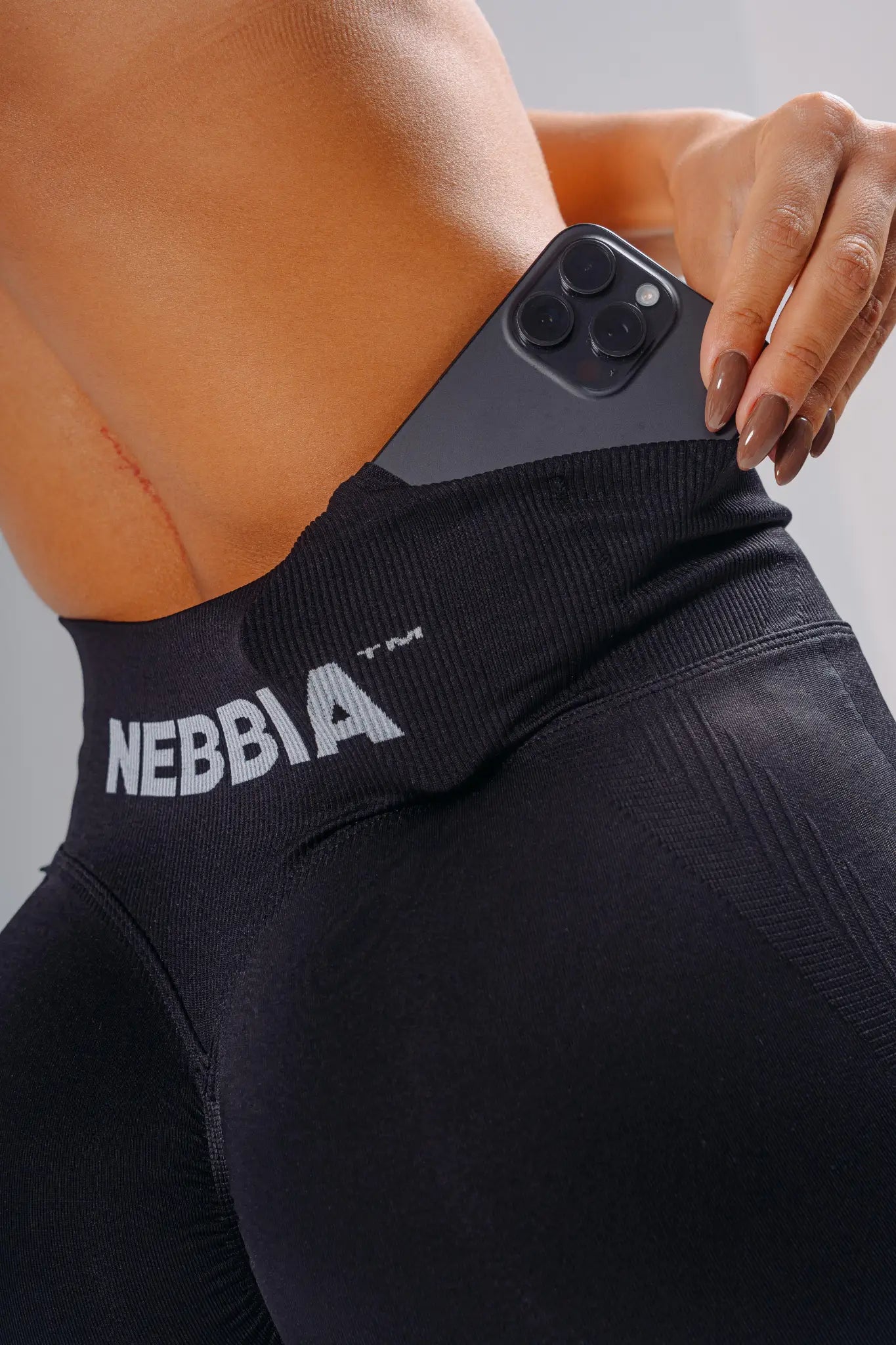 NEBBIA 857 Black Extra Push-Up Shorts | PRIMAL