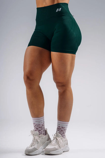 NEBBIA 857 Dark Green Extra Push-Up Shorts | PRIMAL