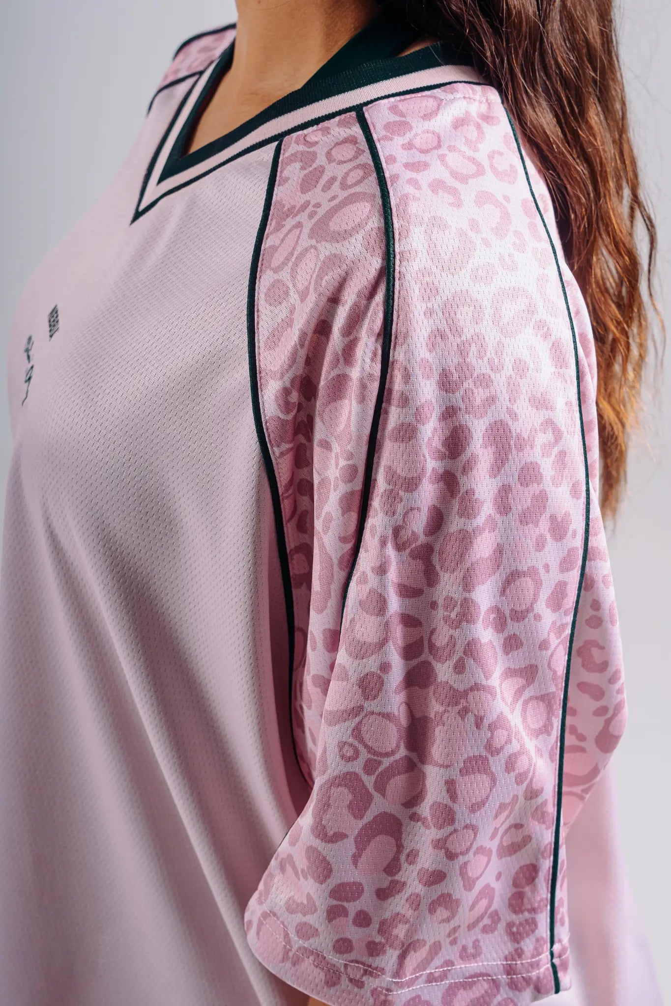 NEBBIA 862 Pink Leopard Oversized T-Shirt '97 | PRIMAL