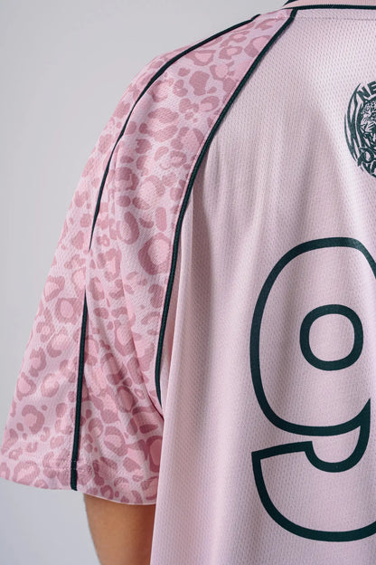 NEBBIA 862 Pink Leopard Oversized T-Shirt '97 | PRIMAL