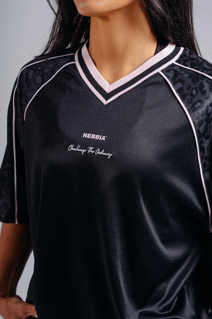 NEBBIA 862 Black Leopard Oversized T-Shirt '97 | PRIMAL