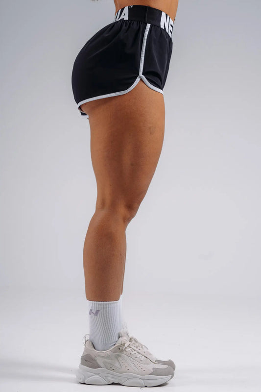 NEBBIA 867 Black Ultra-Light Training Shorts | PRIMAL