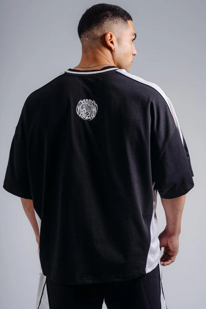 NEBBIA 869 Black Oversized T-Shirt | PRIMAL