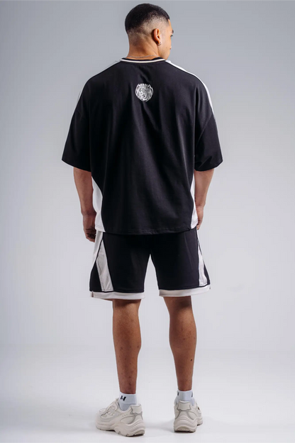NEBBIA 869 Black Oversized T-Shirt | PRIMAL