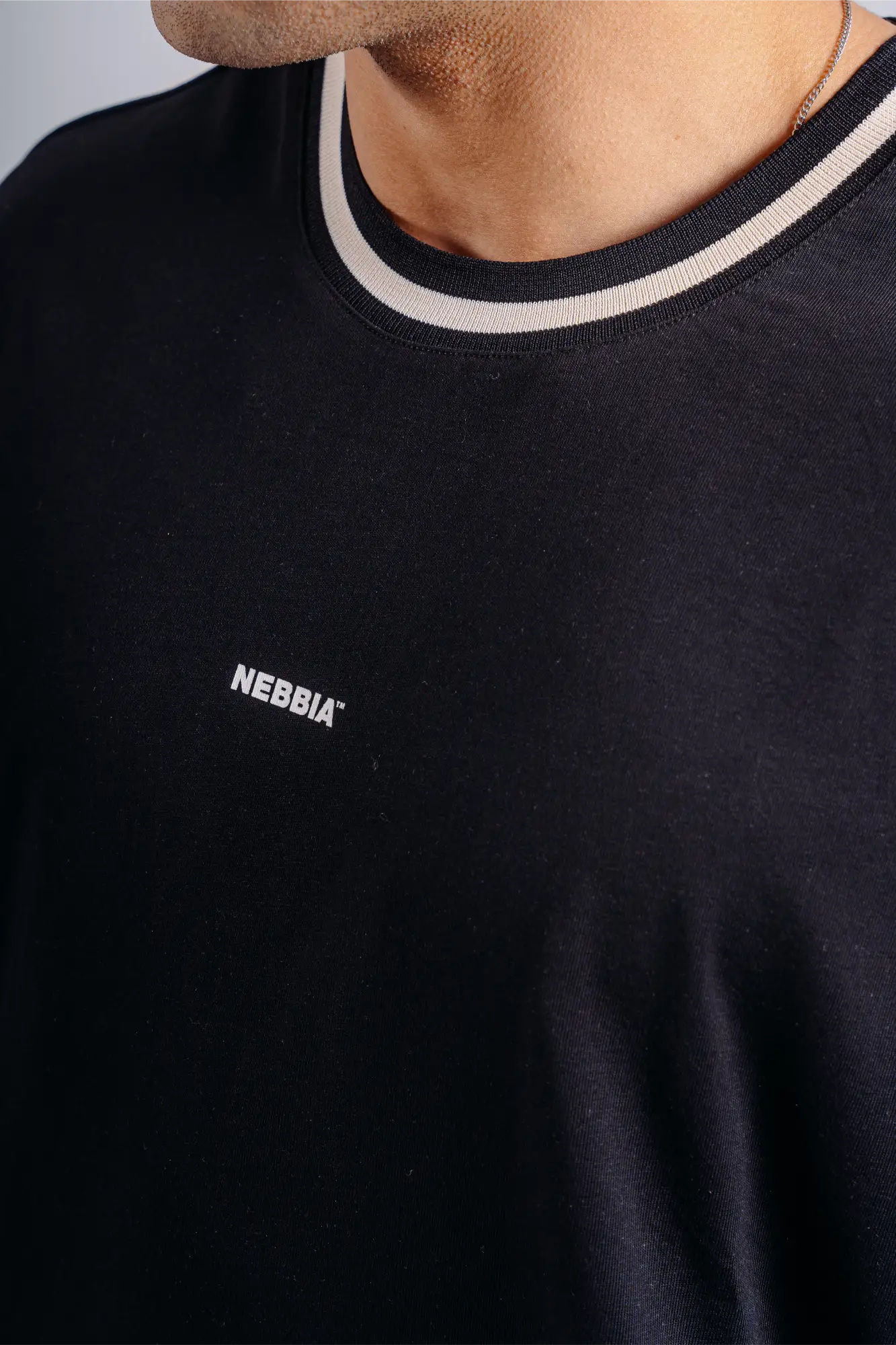 NEBBIA 869 Black Oversized T-Shirt | PRIMAL