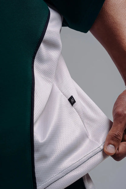 NEBBIA 869 Pine Green Oversized T-Shirt | PRIMAL