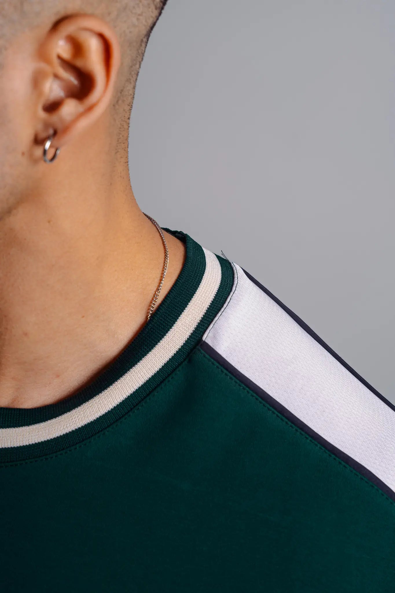 NEBBIA 869 Pine Green Oversized T-Shirt | PRIMAL