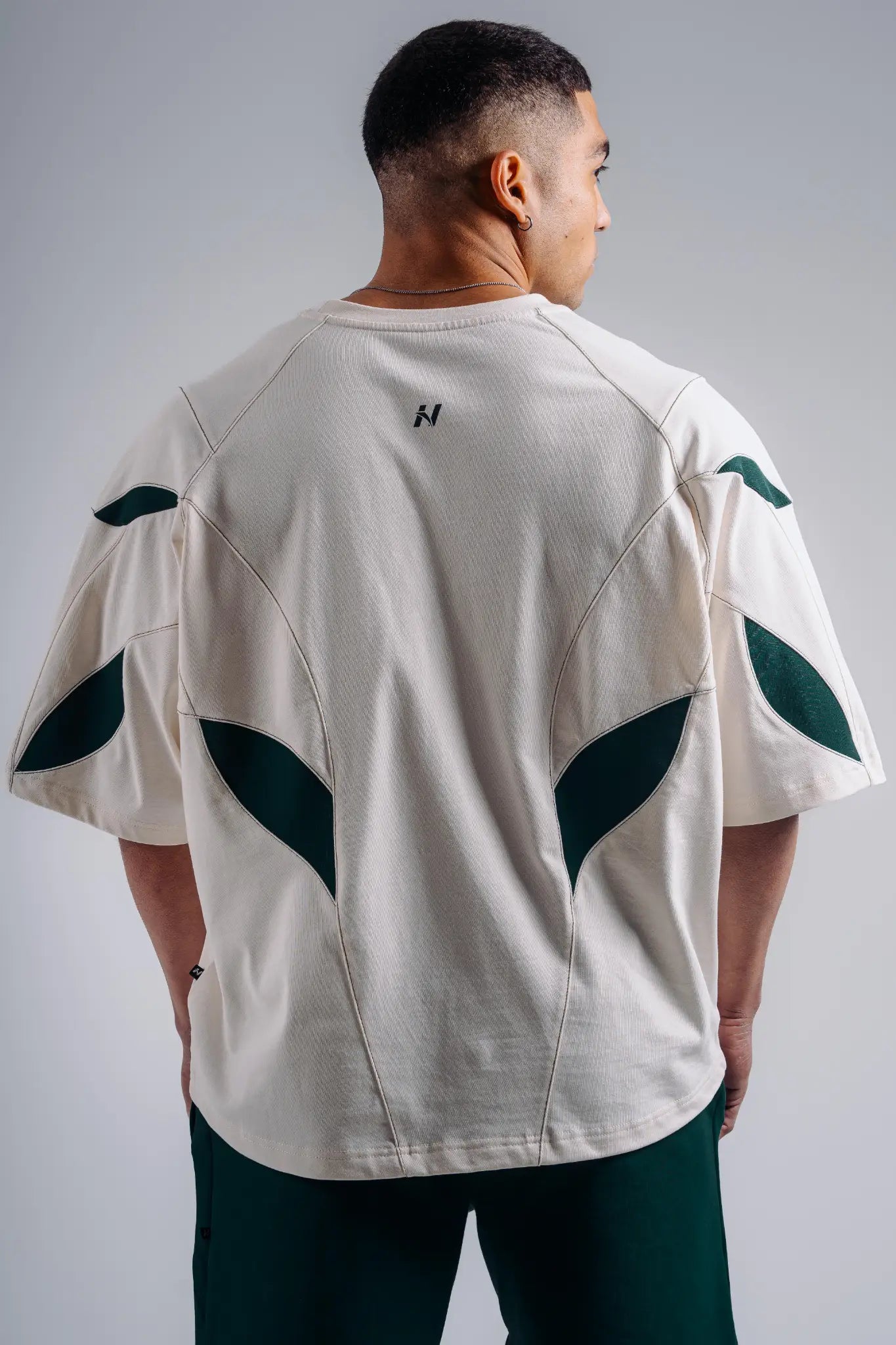 NEBBIA 871 Cloud Dancer Oversized Pump Cover T-Shirt | PRIMAL