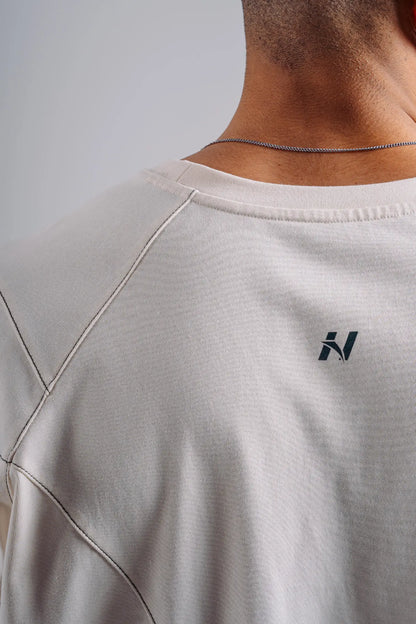 NEBBIA 871 Cloud Dancer Oversized Pump Cover T-Shirt | PRIMAL