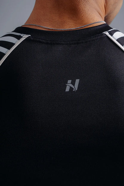 NEBBIA 872 Black Functional T-Shirt | PRIMAL