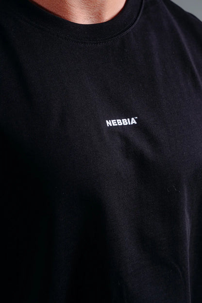 NEBBIA 873 Black Oversized Tank Top '97 | PRIMAL