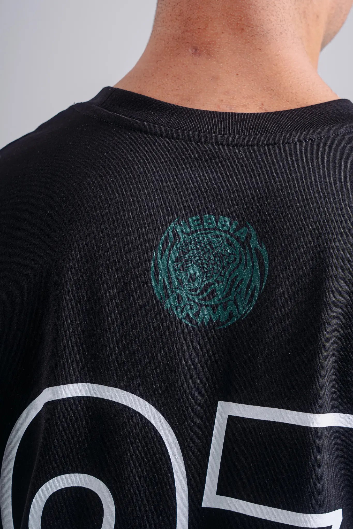 NEBBIA 873 Black Oversized Tank Top '97 | PRIMAL