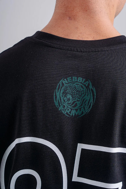 NEBBIA 873 Black Oversized Tank Top '97 | PRIMAL