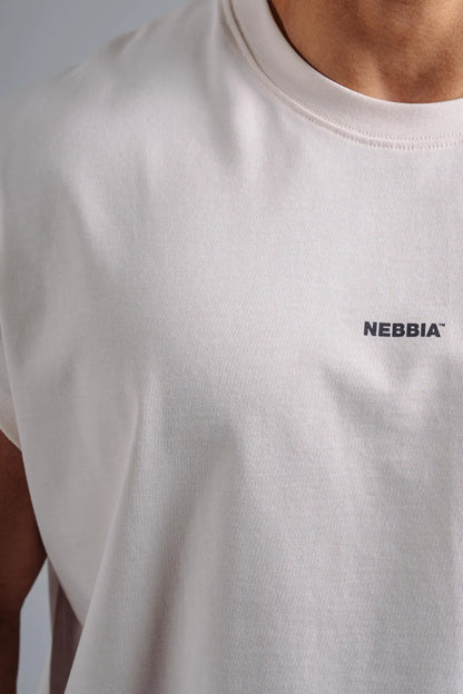 NEBBIA 873 Cloud Dancer Oversized Tank Top '97 | PRIMAL