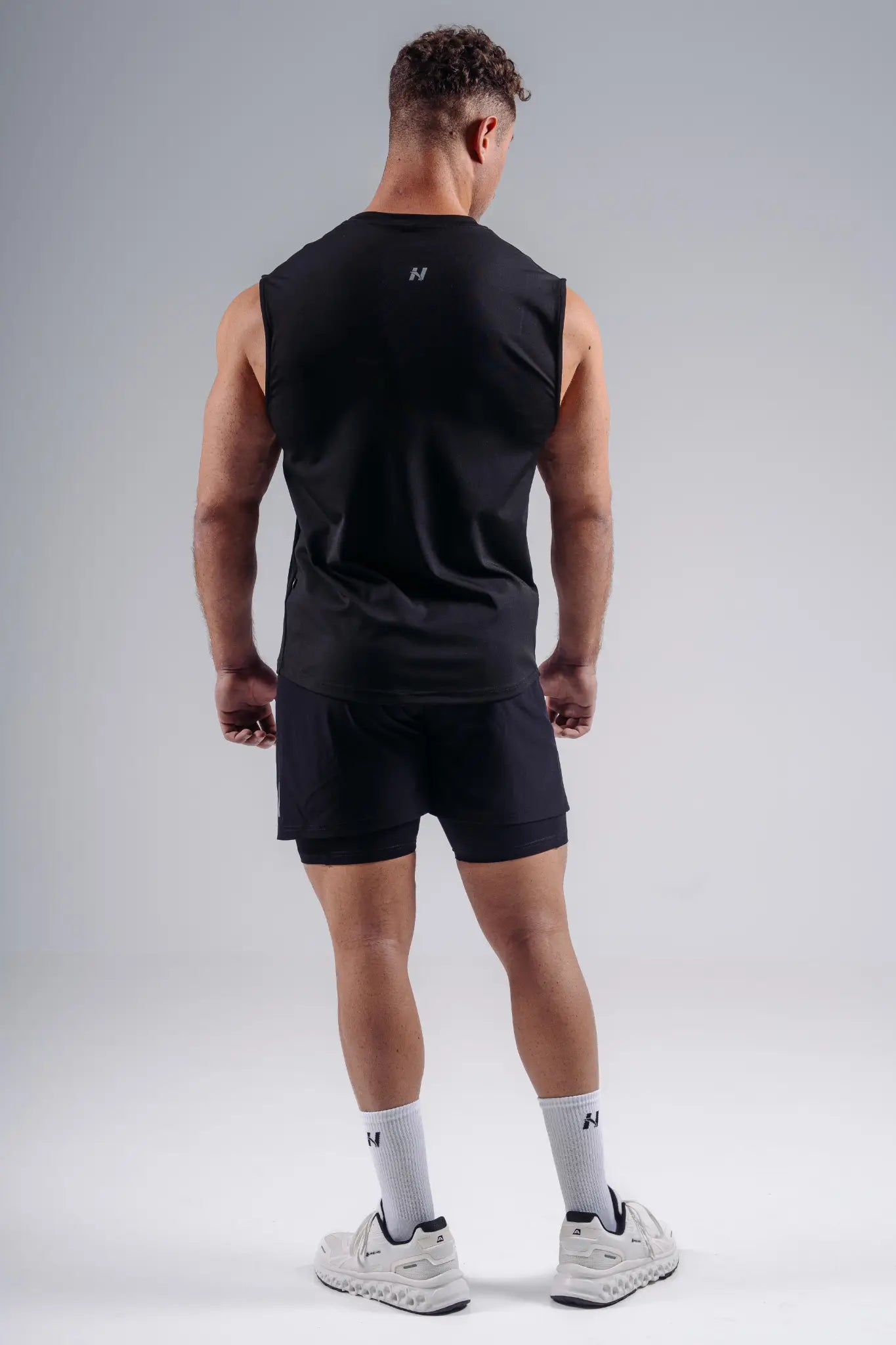 NEBBIA 874 Black Functional Tank Top | PRIMAL