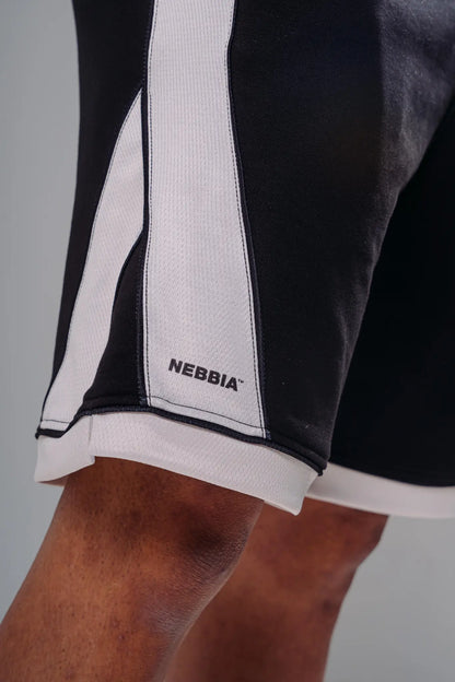 NEBBIA 877 Black Training Shorts | PRIMAL