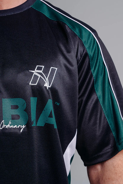 NEBBIA 885 Black Oversized Jersey T-Shirt '97 | PRIMAL