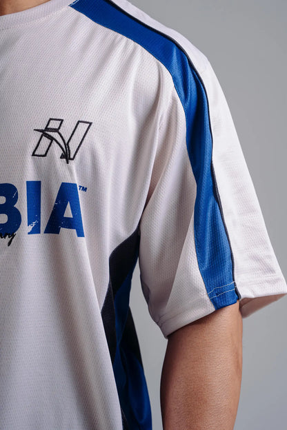 NEBBIA 885 Cream Oversized Jersey T-Shirt '97 | PRIMAL
