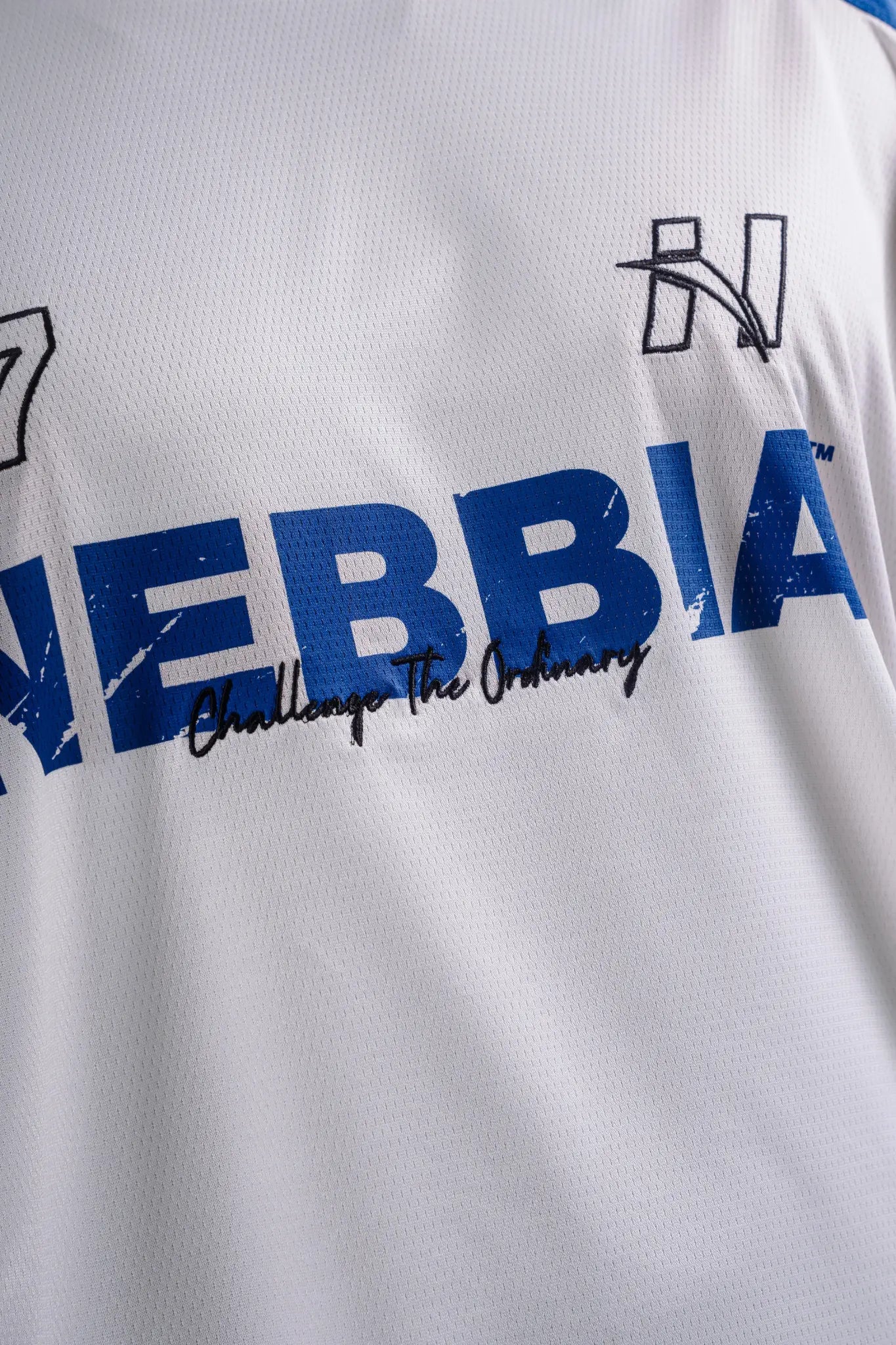NEBBIA 885 Cream Oversized Jersey T-Shirt '97 | PRIMAL