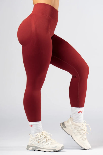Nebbia Power 888 High-Waist Push-Up Leggings - Red