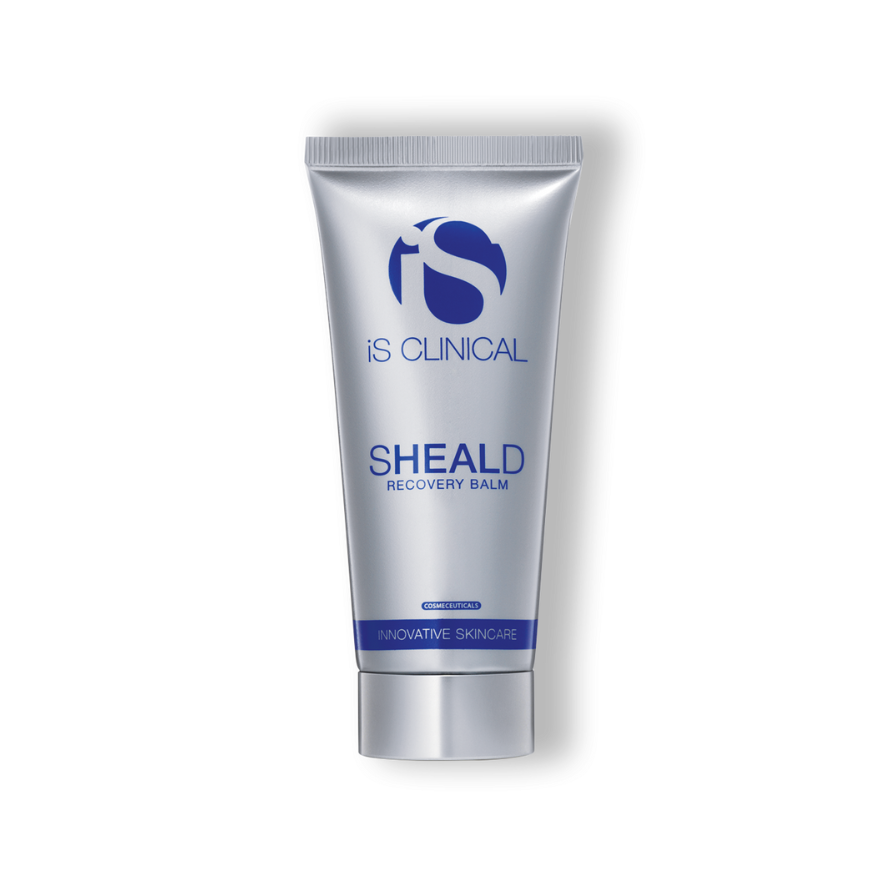 Protective, soothing, nourishing 

SHEALD Recovery Balm is a moisture-rich formula that dramatically replenishes hydration to dry, sensitive, or compromised skin. This fortifying remedy works overtime to help support the skin’s function while soothing, curative botanicals relieve discomfort of dry, distressed, and post-procedure skin. Clinically proven to provide environmental protection.