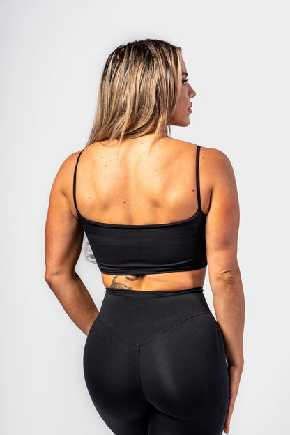 Bandeau bra BACK CHECK Black 612 - AlisiiaKholli
