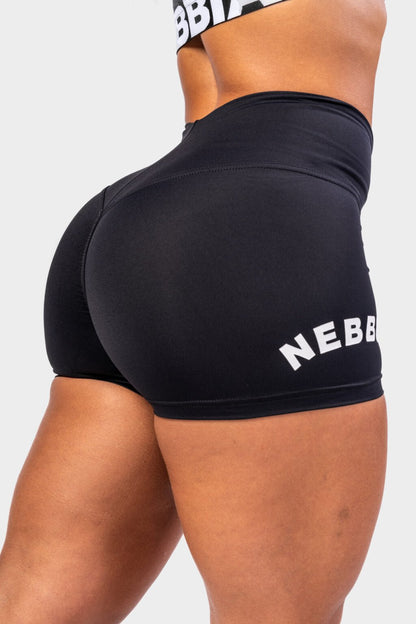 CLASSIC HERO HIGH WAIST SHORTS 582 Black - AlisiiaKholli