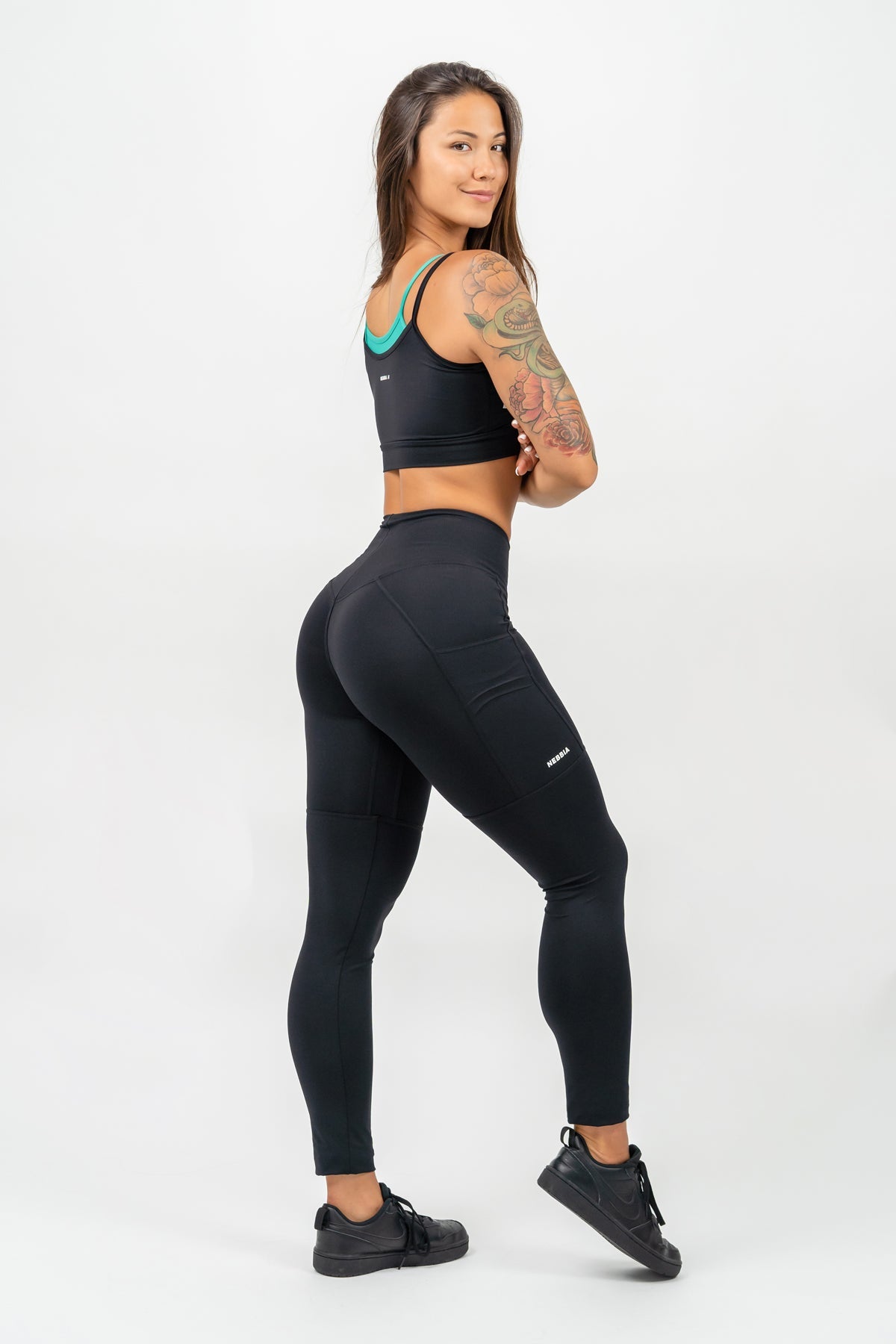 Double Layer Light - Support Sports Bra FLEX Black 241 - AlisiiaKholli