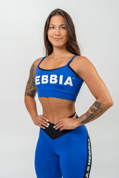 Double Layer Light - Support Sports Bra FLEX Blue 241 - AlisiiaKholli