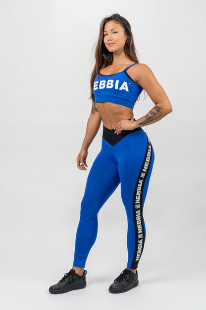 Double Layer Light - Support Sports Bra FLEX Blue 241 - AlisiiaKholli