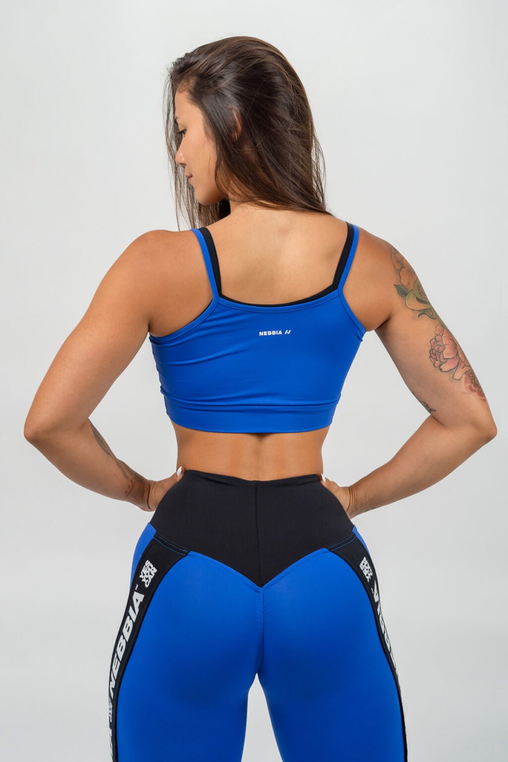 Double Layer Light - Support Sports Bra FLEX Blue 241 - AlisiiaKholli