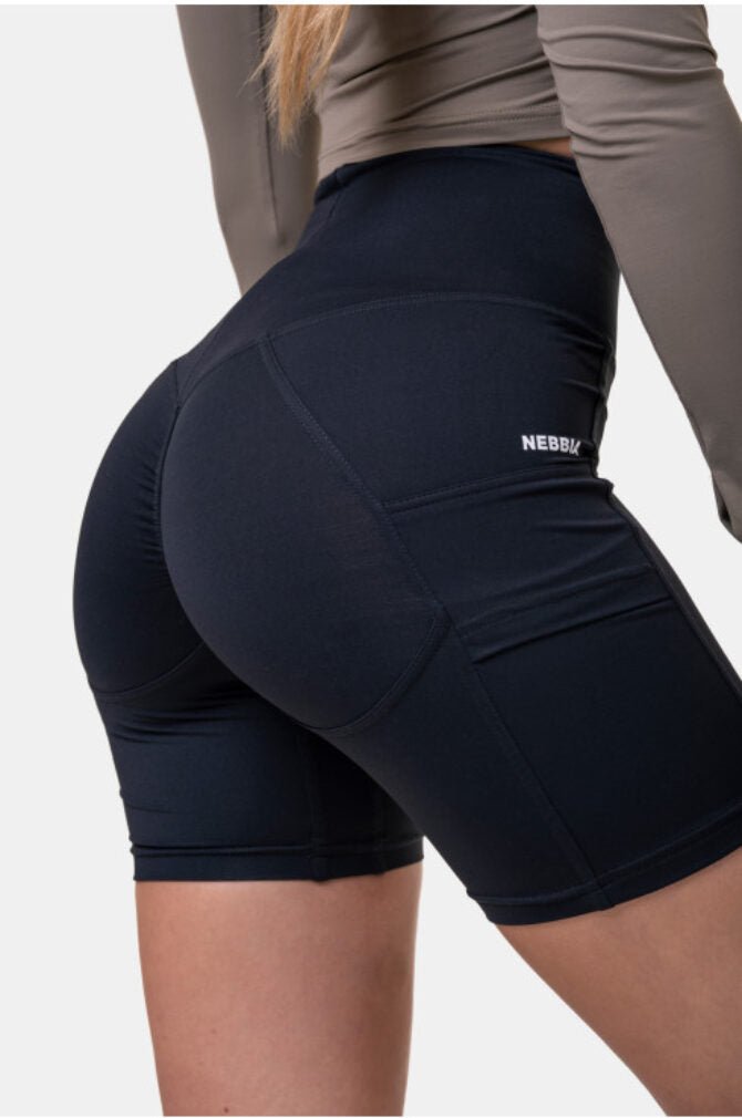 Fit & Smart Biker Shorts Black 575 - AlisiiaKholli