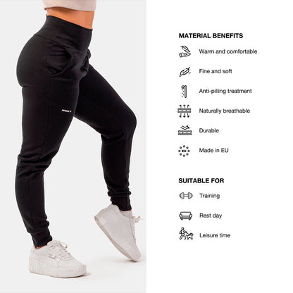 HIGH - WAIST LOOSE FIT SWEATPANTS “FEELING GOOD” 409 - AlisiiaKholli