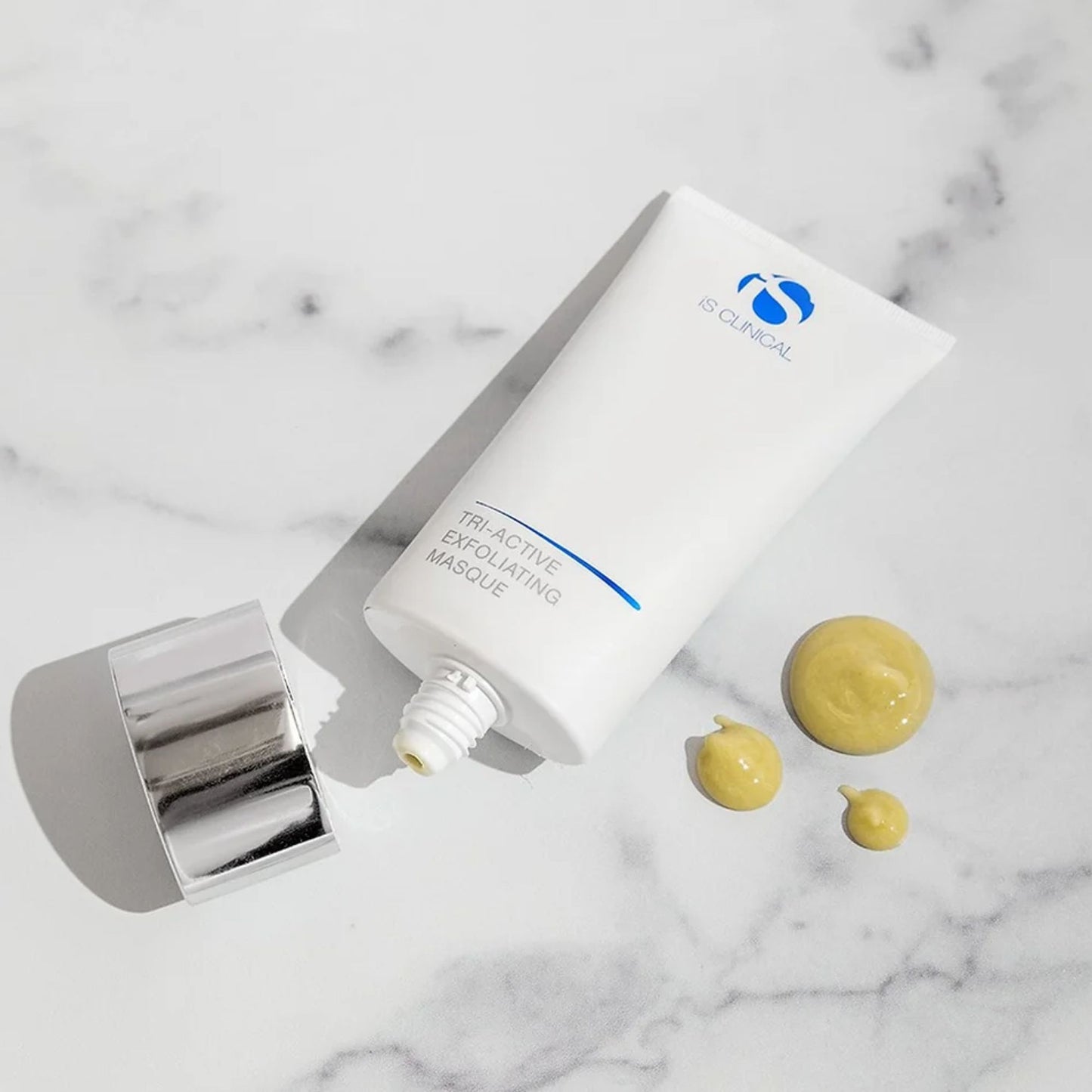 AGE-DEFYING, RESURFACING, SMOOTHING

Tri-Active Exfoliating Masque combines powerful botanical enzymes, Salicylic Acid, and eco-friendly microparticles to provide an ideal combination of physical and biochemical exfoliation