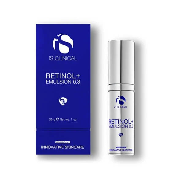 Age-defying, smoothing, brightening

Our highly effective, fast-acting Retinol+ Emulsion 0.3 formula combines 