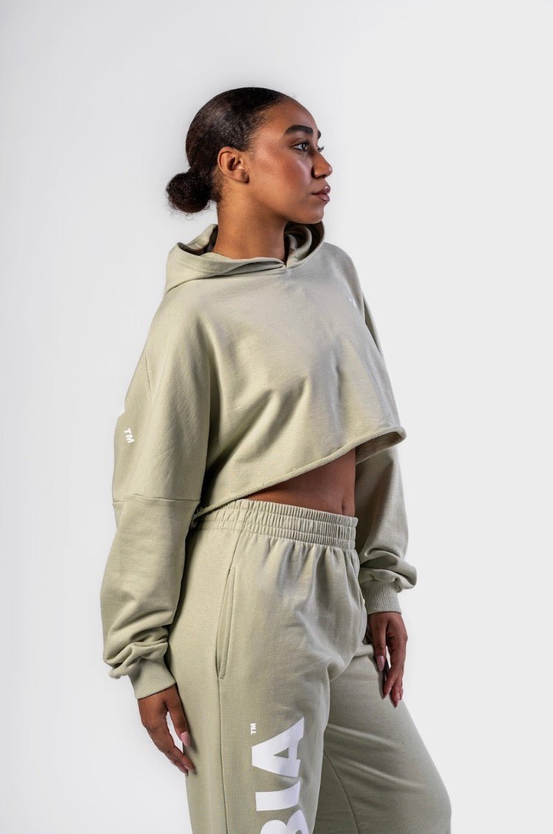 Nebbia Boyfriend Style Baggy Pants 432 - Light Green | Loose Fit Gym Joggers - AlisiiaKholli