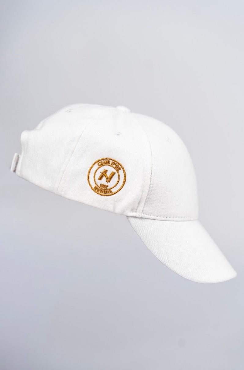 Nebbia Club D'Or Cap 646 - White | Premium Luxury Gym Hat - AlisiiaKholli