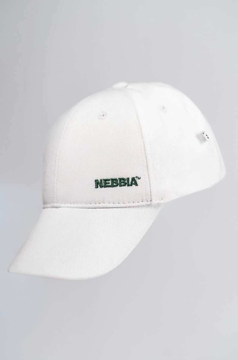 Nebbia Club D'Or Cap 646 - White | Premium Luxury Gym Hat - AlisiiaKholli