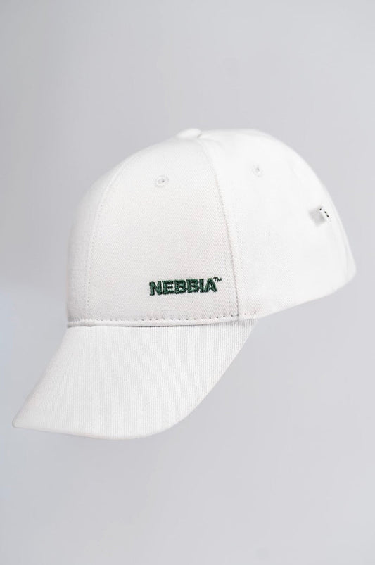 Nebbia Club D'Or Cap 646 - White | Premium Luxury Gym Hat - AlisiiaKholli
