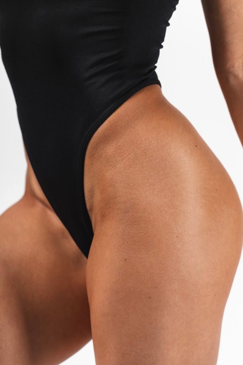 Nebbia Essential Bodysuit Active 502 - Black | Sculpting Fitness One - Piece - AlisiiaKholli