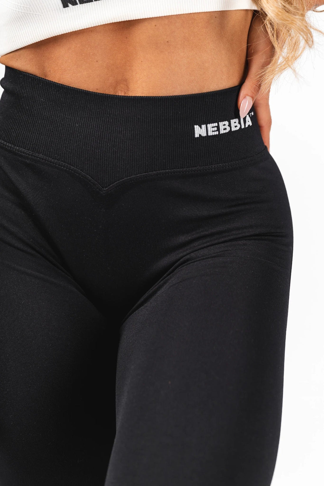 NEBBIA Flow Seamless 498 | High - Waist Sculpting Flared Leggings - Black | 100% Squat - Proof Bell Bottoms - AlisiiaKholli