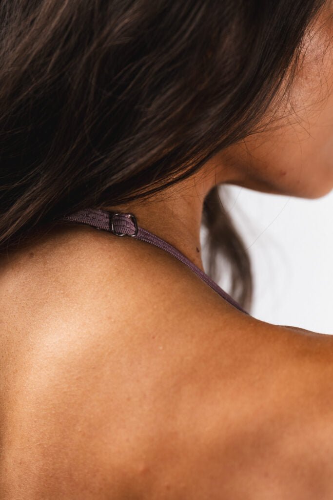 NEBBIA Lift - Up Sports Bra 495 | Flow Seamless Ribbed Top - Dusty Pink | Sculpting High - Support Bralette - AlisiiaKholli