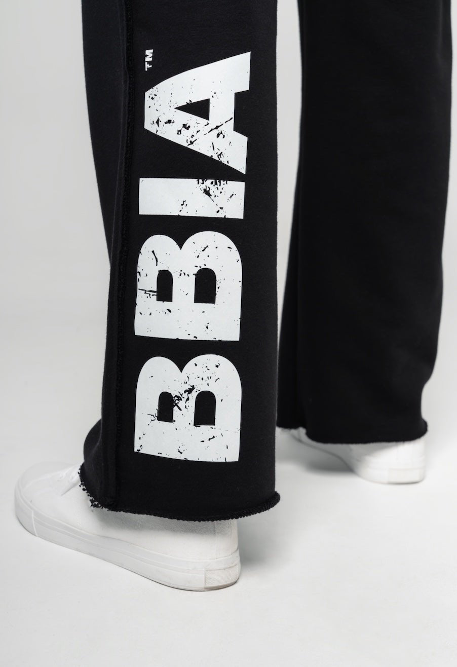 NEBBIA "No Shortcuts" Gym Sweatpants 364 – Black - AlisiiaKholli