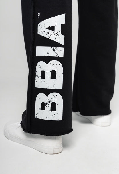 NEBBIA "No Shortcuts" Gym Sweatpants 364 – Black - AlisiiaKholli