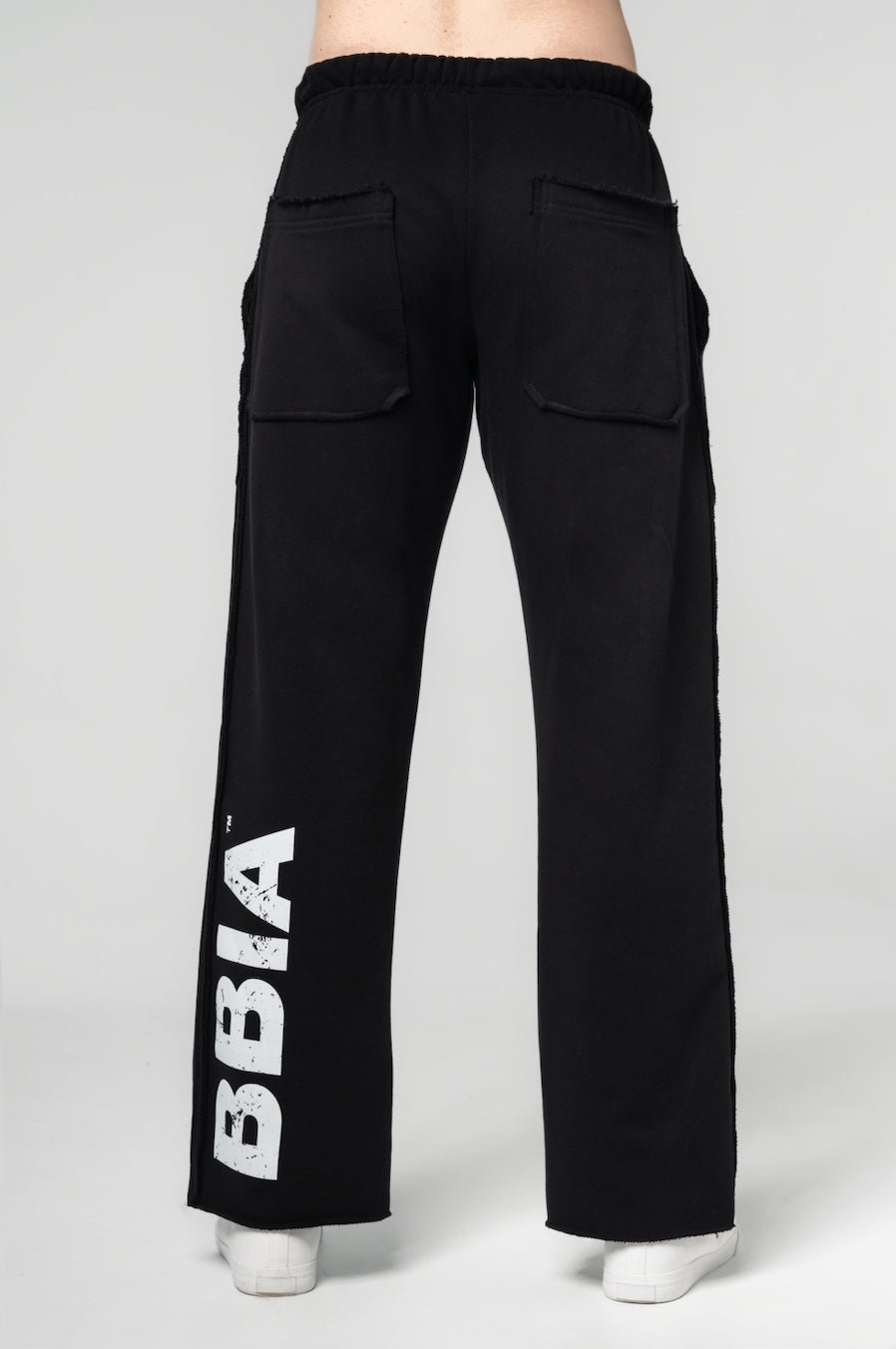 NEBBIA "No Shortcuts" Gym Sweatpants 364 – Black - AlisiiaKholli